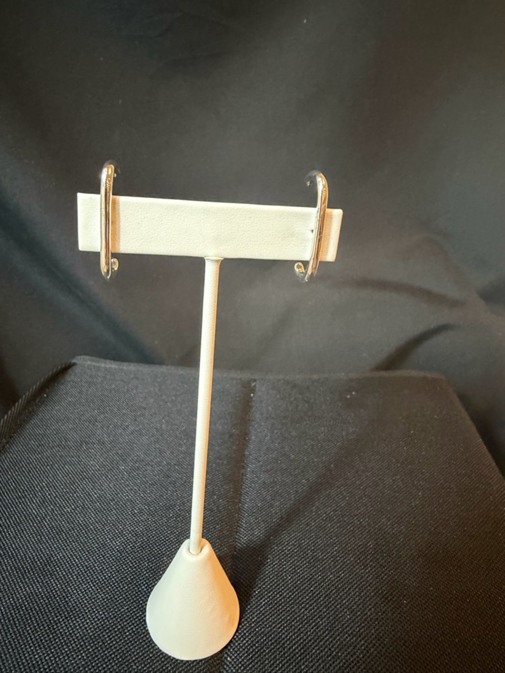 Plunder Gold Hoop Hinge Earrings